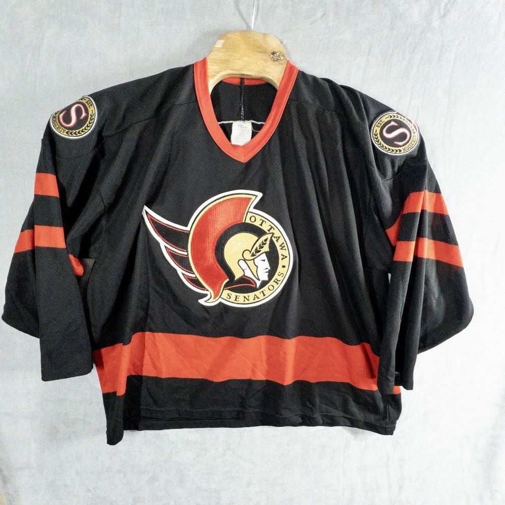 Ottawa Senators Hockey Jersey‎ Mens XL Vintage 1990s CCM Maska Hockey *read*